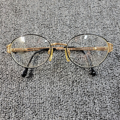#ad Luxottica Eyeglasses Frames Gold 52 19 135 Italy 2188 G50 Frames Only