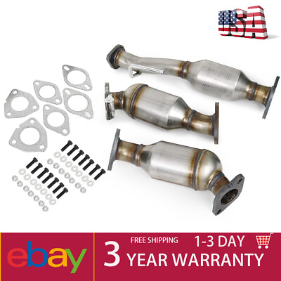 #ad Catalytic Converter Set For 09 17 Buick Enclave Chevy Traverse GMC Acadia 3.6L