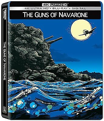 #ad New Steelbook The Guns Of Navarone Limited Edition UHD Blu ray Digital