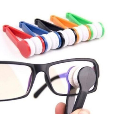 #ad 1 10 Packs Mini Eyeglass Cleaner Sunglass Spectacles Glasses Lens Cleaning Tool