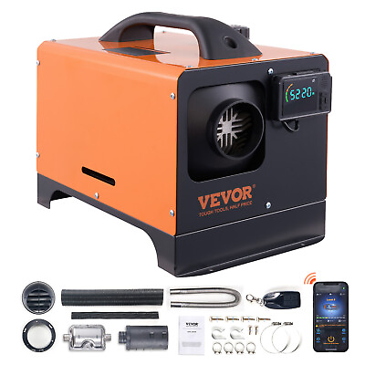#ad VEVOR Diesel Air Heater All in one 12V 8KW Bluetooth App LCD for Car RV Indoors
