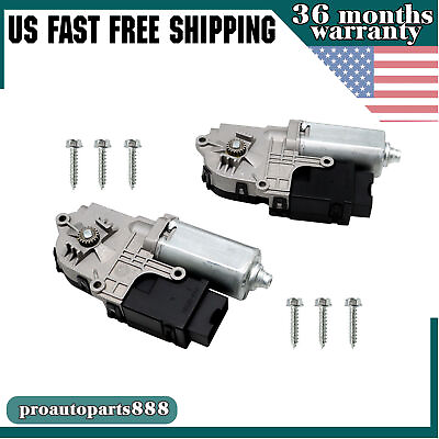 #ad 2Pcs Sunroof Moon Roof Motor For Ford Explorer 2011 2017 BB5Z15790A Right amp; Left