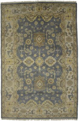 #ad Room Size Floral Style Oushak Chobi 6X9 Muted Oriental Rug Handmade Decor Carpet