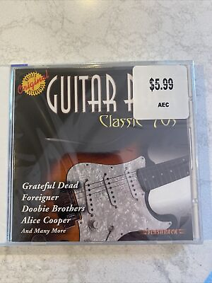 #ad Guitar Rock: Classic 70s by Various Artists CD Apr 2002 Flashback Records NEW