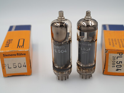 #ad PL504 28GB5 Siemens Rohre And Philips Beam Power Tube vacuum tube vintage