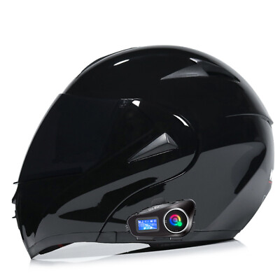 #ad DOT Approved Bluetooth Modular Motorcycle Helmet Racing Dual Lens Motor Helmets