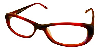 #ad Jones New York Men Ophthalmic Rectangle Metal Eyewear J742 Red 52mm