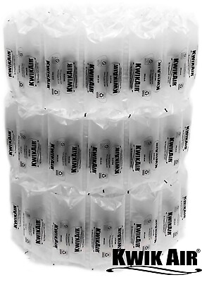 #ad 4x8 Air Pillows 342 COUNT 40 GAL Void Fill Packaging Shipping Packing Bubble