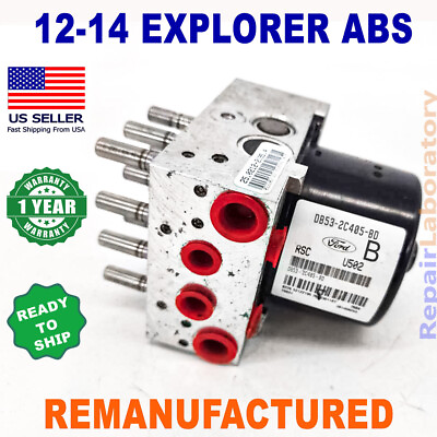 #ad ✅ReBuilt✅ DB53 2C405 BD 2012 2014 Explorer ABS Hydraulic Control unit HCU
