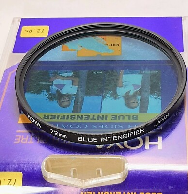 #ad Hoya 72mm Blue Enhancer Intensifier Lens Glass Filter 72 mm Increase Contrast