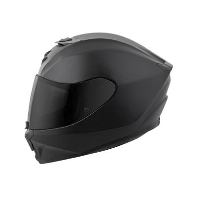 #ad Scorpion 42 0105 Exo R420 Solid Helmet Matte Black Large