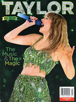 #ad TAYLOR SWIFT The Music amp; the Magic Magazine Winter 2023 2024 Hearst 98 Pages