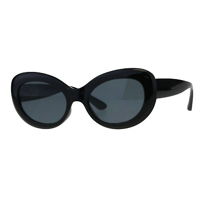 #ad Womens Sunglasses Oval Cateye Vintage Fashion Frame UV 400