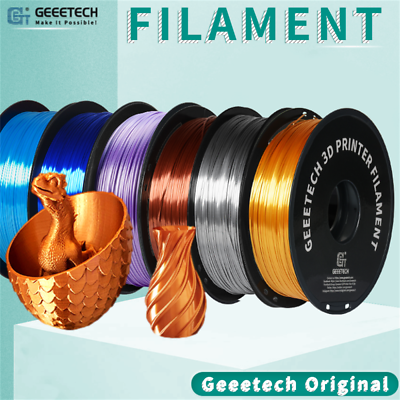 #ad Geeetech Silk PLA 3D Printer Filament 1.75mm 1KG Multicolor For FDM 3D Printer