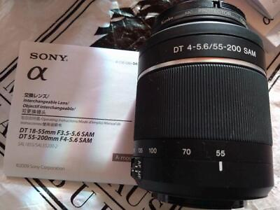 #ad Sony 55 33 Interchangeable Lens Dt4 5.6 55 200 Sam