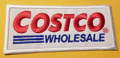 #ad #ad Embroidered COSTCO WHOLESALE CLUB Patch approx. 2x5quot;