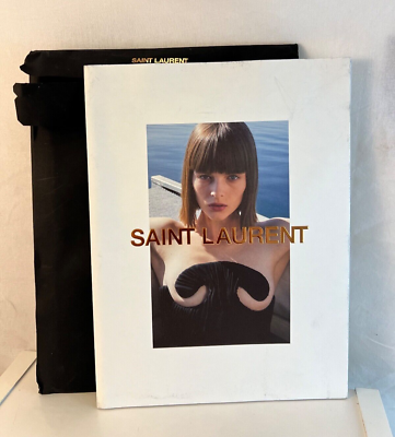 #ad Saint Laurent Spring Summer 2020 RARE Fashion Book Novelty Set Photos Prints $495.00