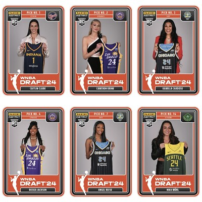 #ad 2024 Panini Instant WNBA ROOKIE CARD DRAFT NIGHT SP Pick A Card RC 🔥