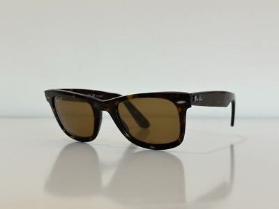 #ad Ray Ban RB 2140 902 57 Wayfarer Square Havana Brown Sunglasses Frame 50 22 3P