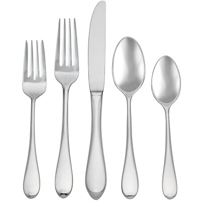 #ad Gorham Studio 18 10 Stainless Steel 5pc. Place Setting Service for One