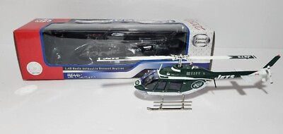 #ad 2003 1:43 Scale New York Jets NFL Bell Jet Ranger Helicopter Only 462 Made