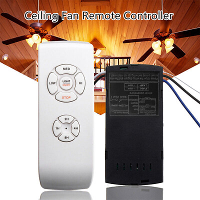 #ad 10M 30M Wireless Timing Remote Control Receiver for Ceiling Fan Lamp Light Kit