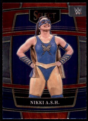 #ad 2022 Select WWE Red White Blue Nikki A.S.H. RAW #54