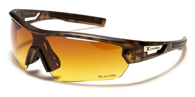 #ad Mens Sunglasses High Definition HD Driving Sport Half Frame Semi Rimless Casual