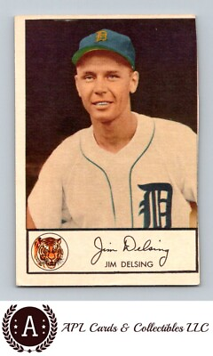 #ad 1953 Glendale Hot Dogs Detroit Tigers Jim Delsing