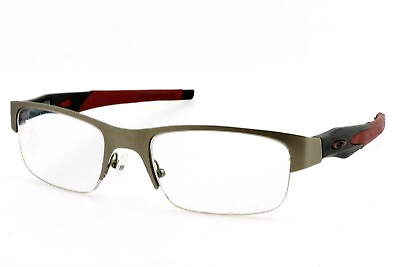 #ad Oakley CROSSLINK OX3226 53mm Silver Eyeglasses Frames Only