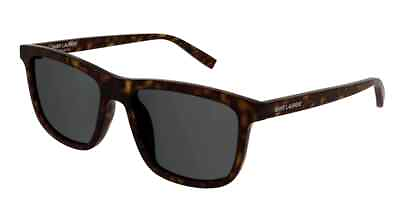 #ad Saint Laurent S1305 Mens Brown Tortoise Classic SL 501 Sunglasses Size 56.17 145