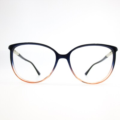 #ad Calvin Klein CK21521 438 Blue Womens Cat Eye blue Eyeglasses frames 56 15 140