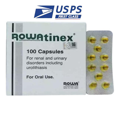 #ad Rowatinex 100 Capsules For Renal amp; Urinary Tract Disorders Ship From USA