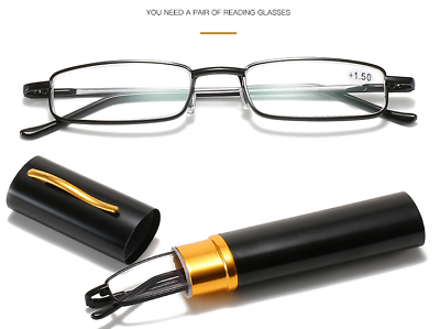 #ad Ultra light Progressive multifocal anti blue ray glasses metal reading glasses