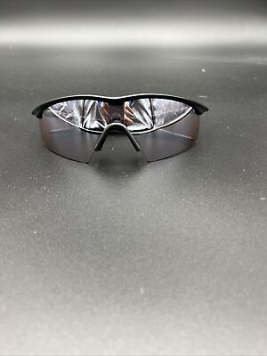 #ad Oakley New M Frame Matte Black w Black Iridium Strike Lenses