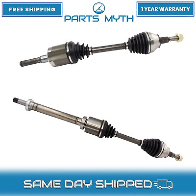 #ad New Front Complete CV Axle Shaft Assembly Set For 2013 2016 Ford Escape