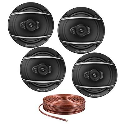 #ad Pioneer 2 Pairs TS A1670F 320 Watt 6.5quot; 3 Way A Series Coaxial Speakers 6 1 2quot;