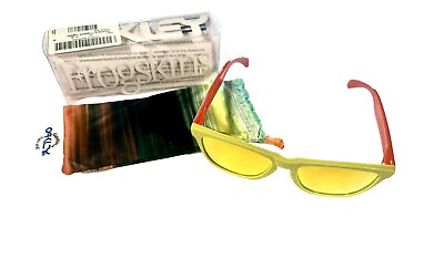 #ad Oakley Frogskins Aquatique Collection Sunglasses Lagoon 24 361 Fire Iridium
