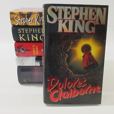 #ad Stephen King Horror Book Lot 6 Hardcover Buick Under Dome Rose Story Tale