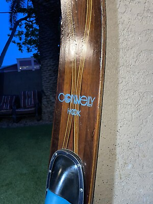 #ad Connelly Hook Wooden 67 inch Slalom Water Ski Waterski Great shape Vintage 67quot;