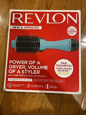 #ad Revlon RVDR5222MNT 1100W Hair Dryer and Volumizer Hot Air Brush Mint