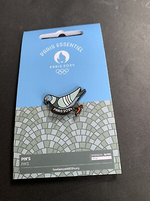 #ad Paris 2024 Olympic Games Official Merchandise Pigeon Pin Pins