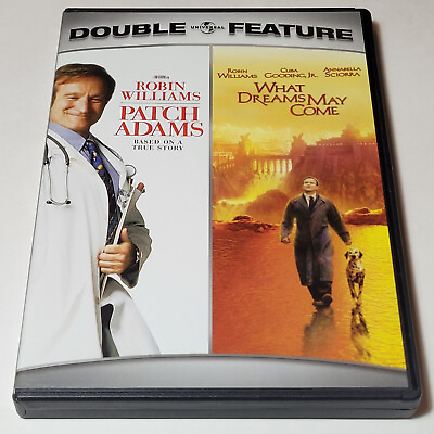 #ad Patch Adams amp; What Dreams May Come DVD 1998 Robin Williams Free 1 Day Shipping