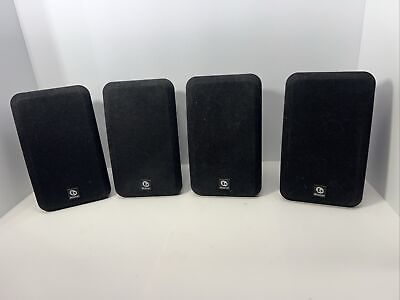 #ad Boston Acoustics BAJ025780 Satellite Speakers 4 Piece Set Used