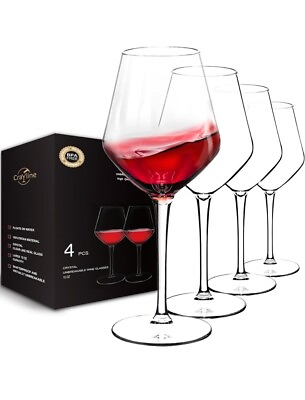 #ad Plastic Wine Glasses Set of 4 15oz Unbreakable Wine Glasses with Stem