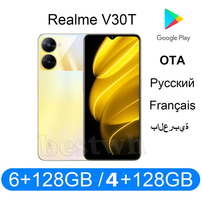 #ad Realme V30T 5G Smartphone 6.5 Inch MedieTek 700 Octa Core 128GB 13MP Dual Camera