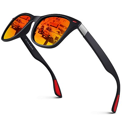 #ad Polarized Sunglasses for Men and WomenMens Sunglasses Dark Driving Fishing G...