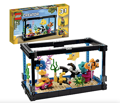 #ad Lego 31122 Creator 3 in 1 fish tank 352 pieces FAST FREE SHIPPING NEW BOX