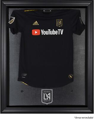 #ad Los Angeles FC Black Framed Team Logo Jersey Display Case
