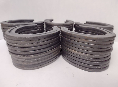 #ad HORSESHOES 50 NEW STEEL Horse Shoes SHIPS FAST